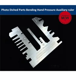 for Gundam Model Tanks Ships Photo Etched Parts Bender Bending Tool Hand Pressure Auxiliary Ruler