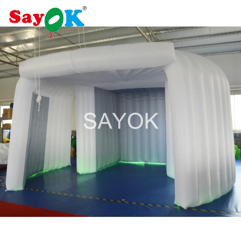 Giant Inflatable Photo Booth Combination Tent & photo booth wall & inflatable sofa for Wedding Party