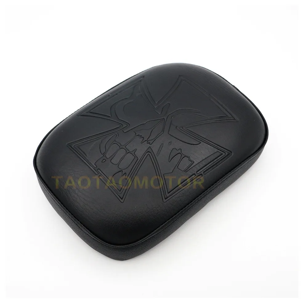 Cojín trasero para asiento de pasajero, accesorio para Harley Davidsion, Street Glide, Dyna, Sportster, Softail, Touring XL 883 1200