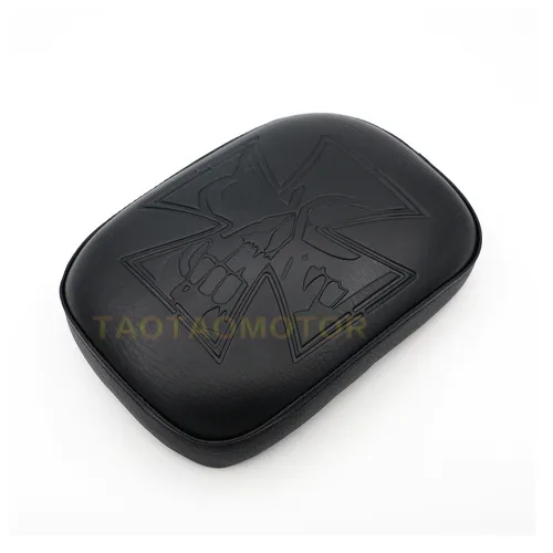 Imagen 2 del producto Para Harley Davidsion accesorios Street Glide Dyna Sportster Softail Touring XL 883 1200 cojín trasero para pasajero asiento