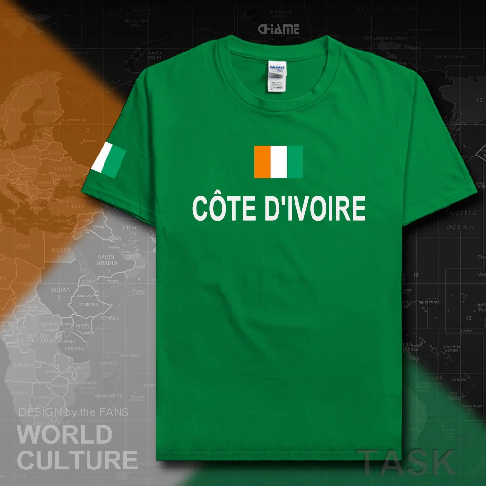 Cote d\'Ivoire Ivory Coast mens t shirt fashion 2017 jersey nation team cotton t-shirt clothing sporting tee CIV Ivorian Ivoirian