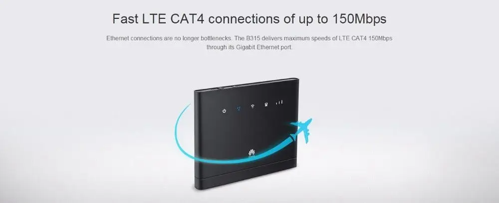 Imagem -03 - Roteador Móvel Huawei Hotspot Cartão Sim 4g Desbloqueado Modem Lte Cpe B315 Categoria 4g Lte B315s-936