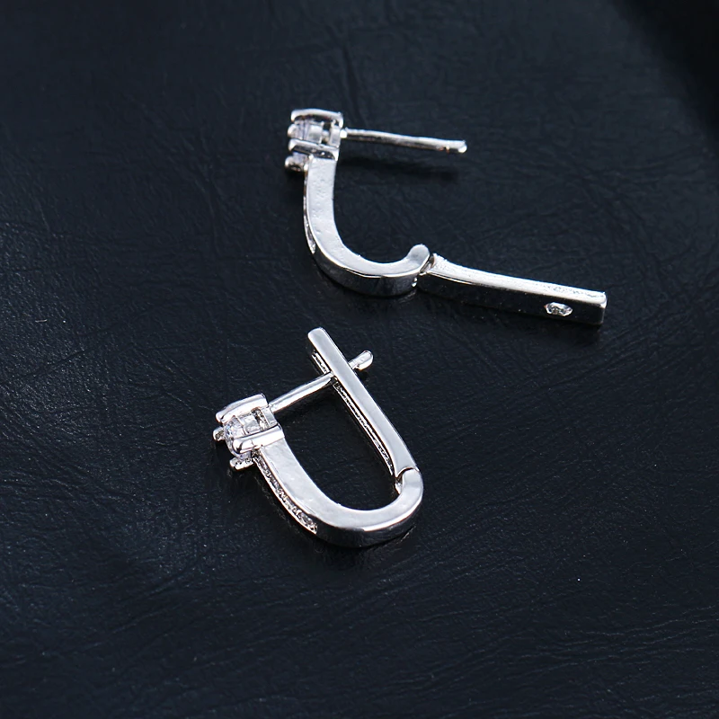EMMAYA Wholesale Cheap Brincos Earrings Delicate Cute Cz Tiny Mini Earring Girl Women Gift
