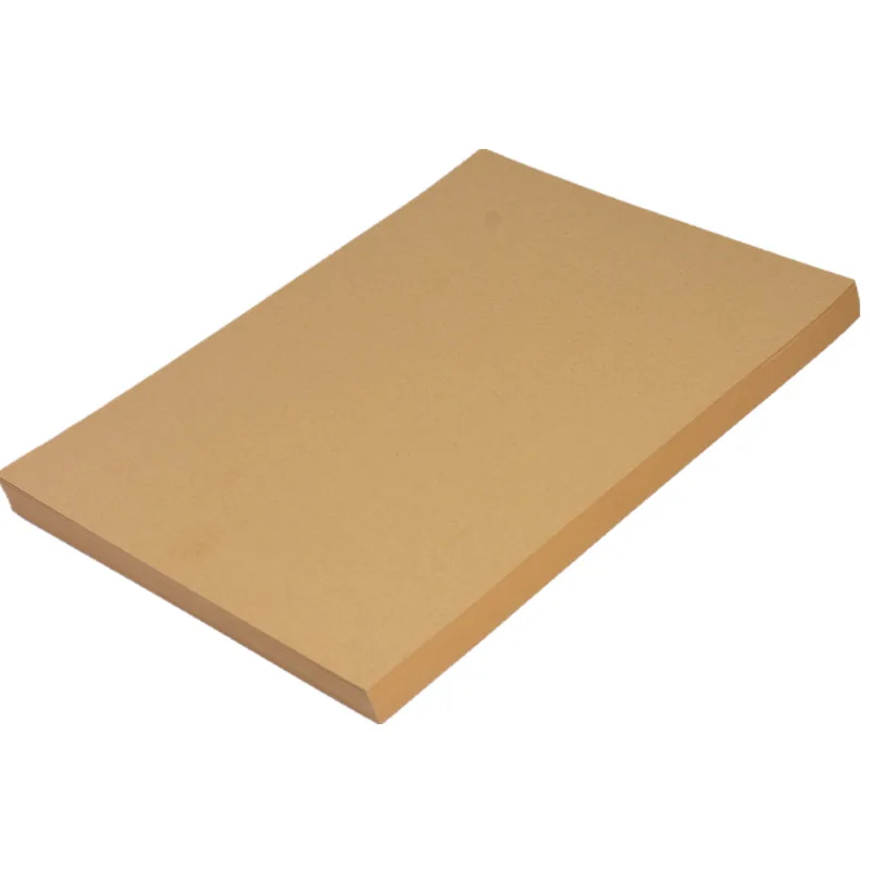 50pcs/lot 160g High Quality A3/A4 Brown Kraft Paper DIY Handmake Card Making Craft Paper Thick Paperboard Cardboard