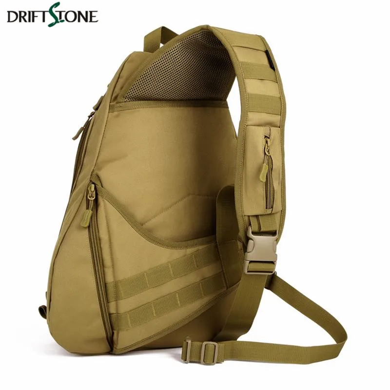 Field Tactical Chest Sling Pack Outdoor Sport A4 One Single Shoulder Man Big Large Ride Travel Backpack Bag Advanced Tactical