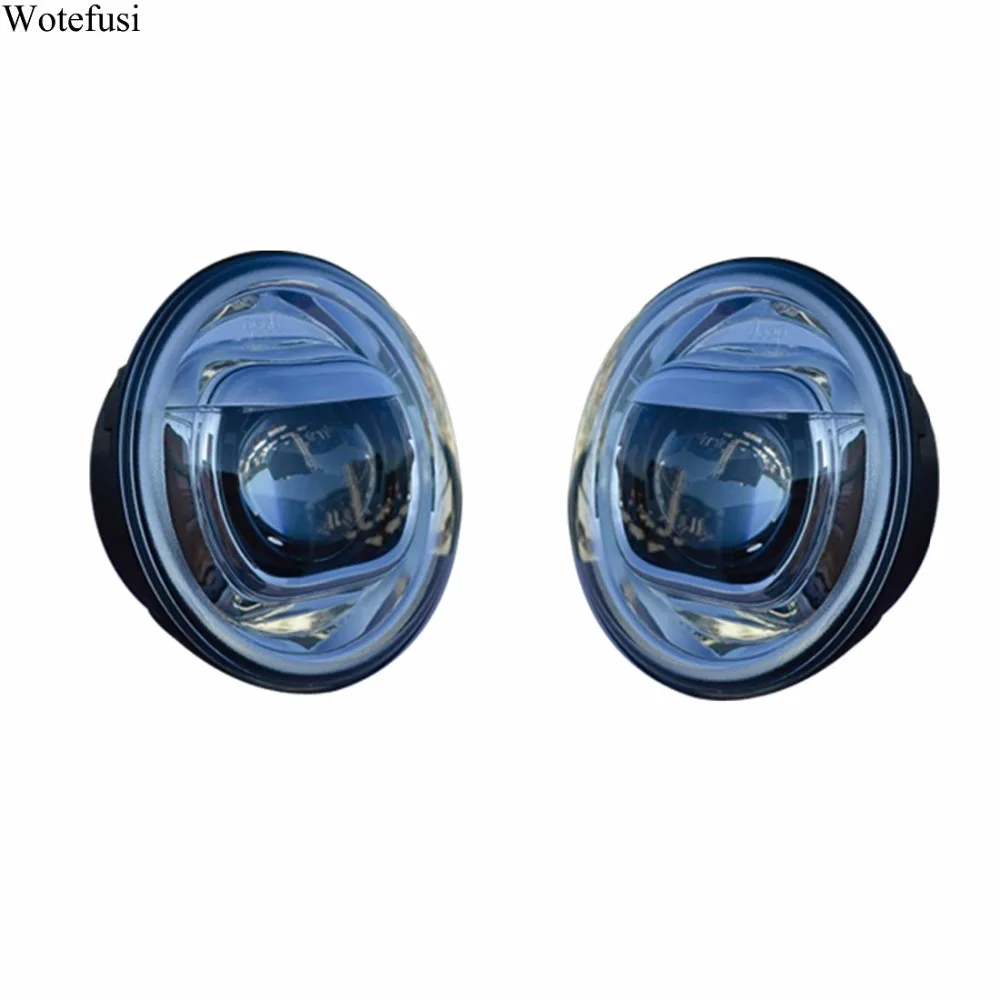 

Wotefusi Pair ABS+PC Lightning Headlight Head Light Lamp Lens For Jeep Wrangler 2007-2016 2008 2009 2012 2013 2014 2015 [QPA270]