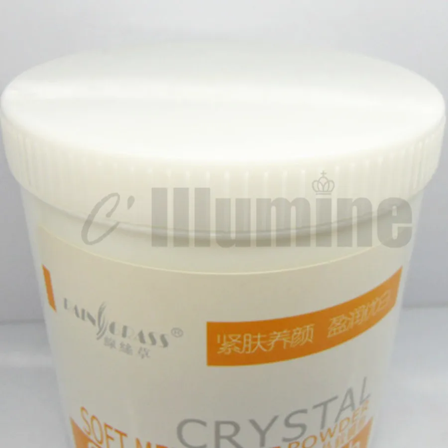 Crystal Modeling Peel Off Mask Powder Soft Film Powder Transparent Gel Jelly Mask 5 Effects 900g Barreled