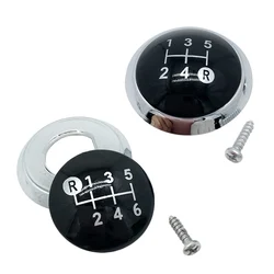 5/6 Speed Car Gear Shift Knob Cap Cover Emblem Lever Stick Pen for Toyota Corolla 1.8MT 2007-2013 / AVENSIS YARIS D4D
