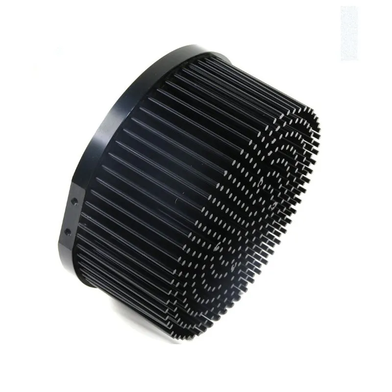 150 مللي متر الألومنيوم قبل حفر دبوس زعنفة أنبوب تدفِئة LED ل COB كري CXB3590 Bridgelux Vero29 gen7 المواطن clo048 1212 led تنمو الاضواء