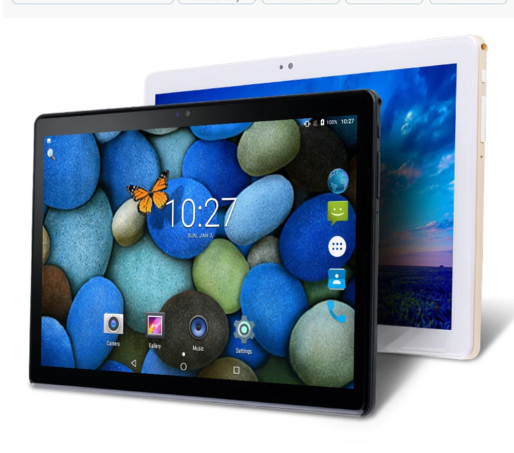 Globale Version Google Play Android 10 10 Zoll Tablet Octa Core 6GB RAM 64GB ROM 1280*800 ips 2,5 d Glas Kinder Tablets 10 10,1