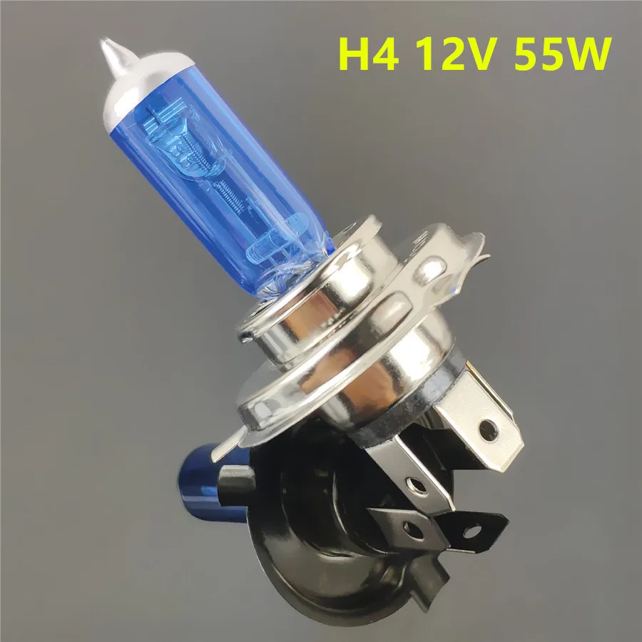 2pcs Car Light H1 H3 H4 H7 H8 H9 H11 9005 HB3 9006 HB4  Auto halogen lamp bulb Fog Lights 55W 100W 12V Super White Headlights image 4