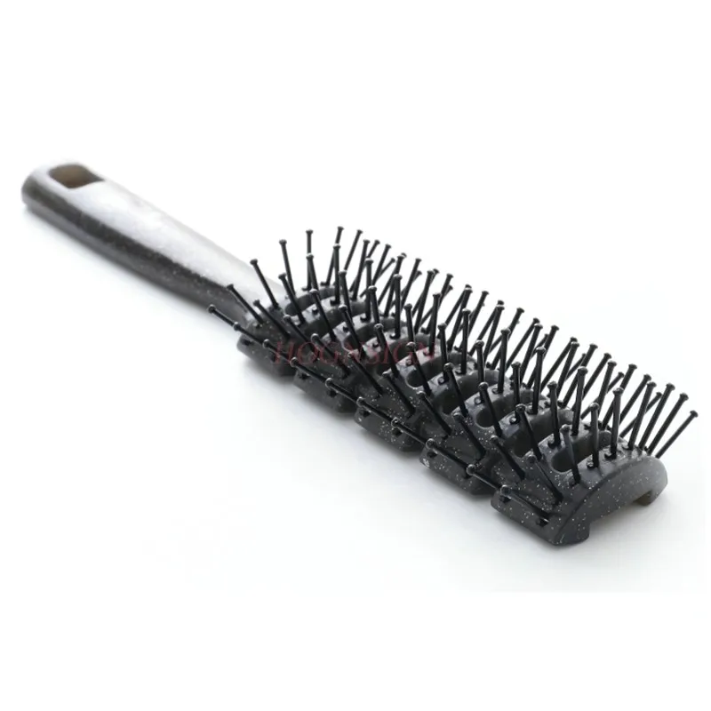 Men Professional Retro Oil Head Big Back Shape Comb Ribs Combs Home Hair Salon Roll Hairbrush Hairdressing Supplies Straight