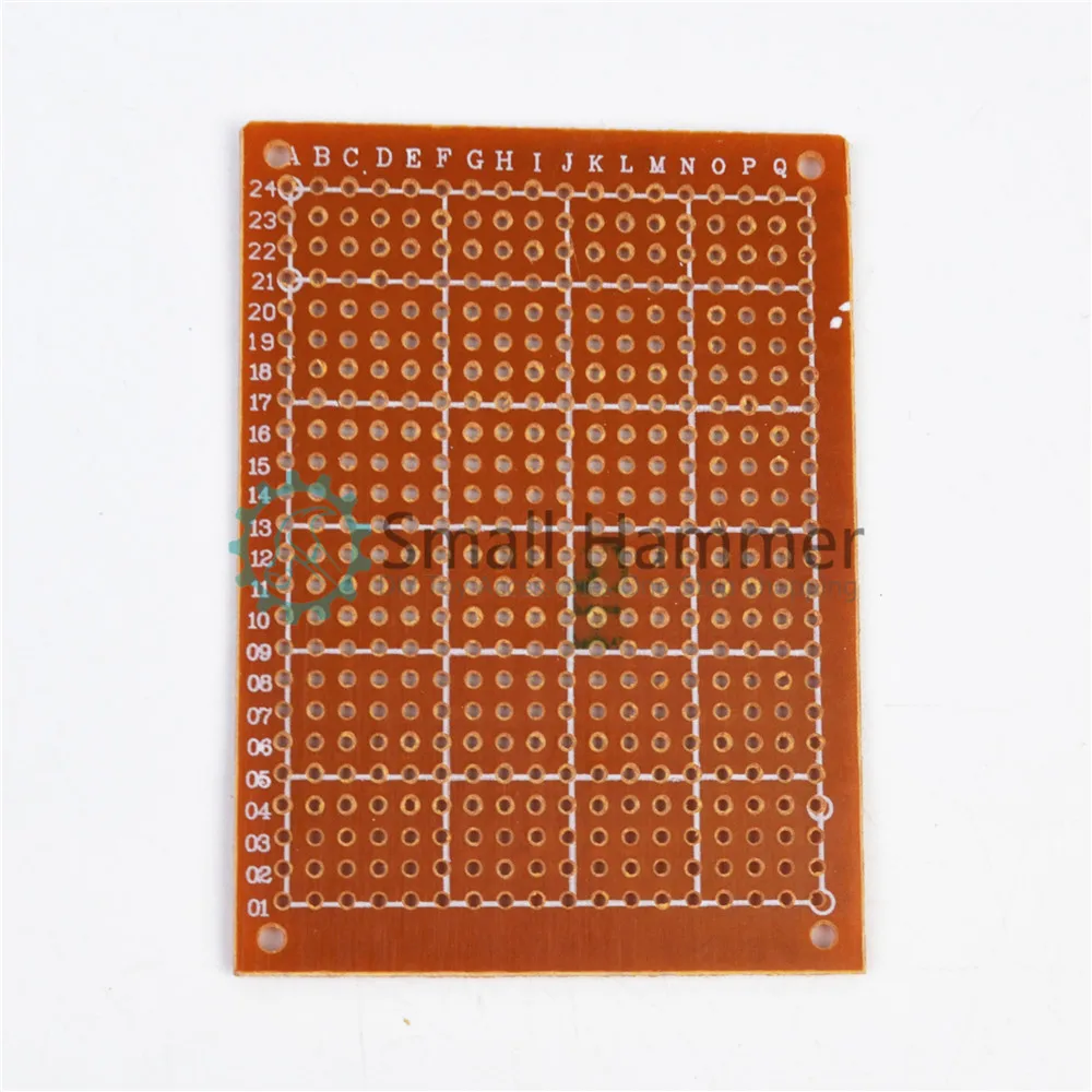 5pcs 5*7 hole plate universal board experiment board circuit board circuit board 5CM*7CM