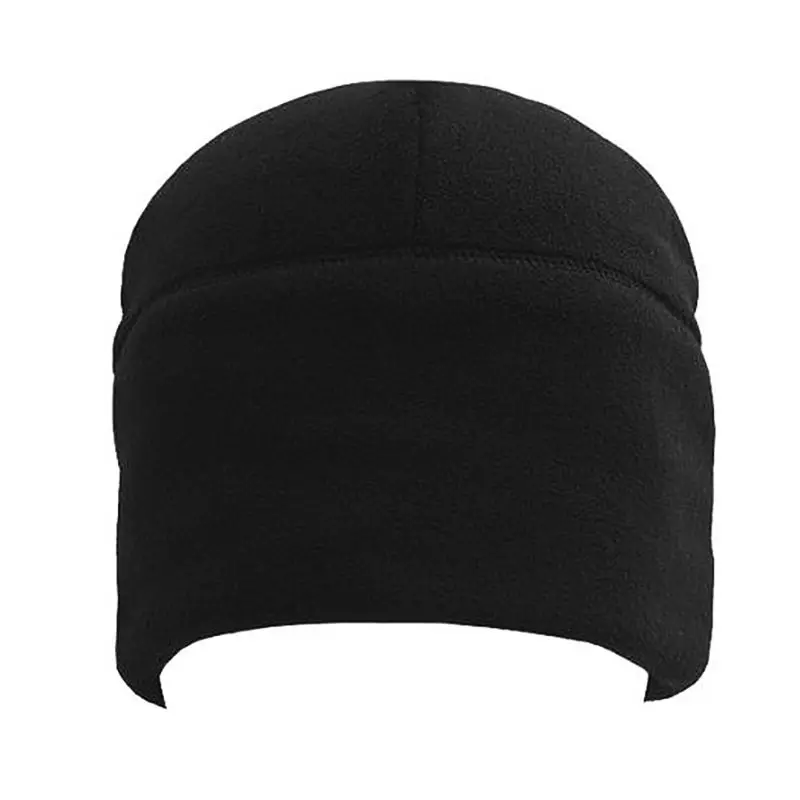 New Men Women Unisex Winter Solid Color Soft Warm Cap Polar Fleece Thickened Beanie Hat Windproof Outdoor Hunting Fishing Hat