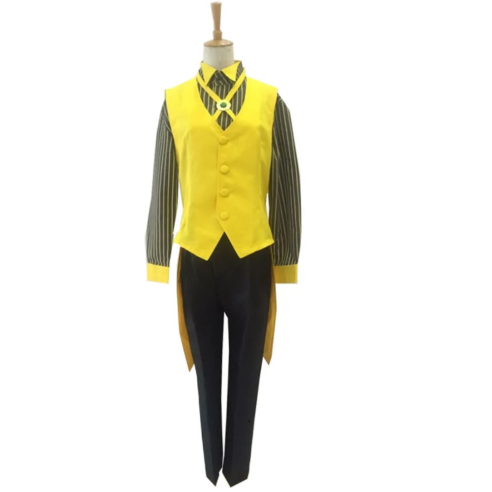 2018 Gravity Falls Dream Demon Bill Cipher Yellow Uniform Anime Cosplay Costume