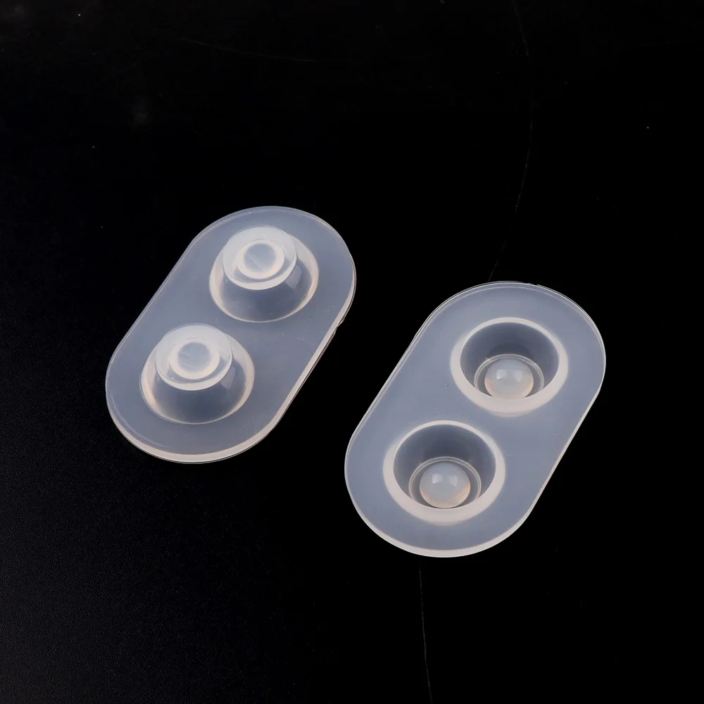 6Pcs/set Doll Eyes Pendant Mirror Crafts Cake Silicone Mold For Jewelry Charms Making Tool Crystal Diamond Epoxy Resin Moulds
