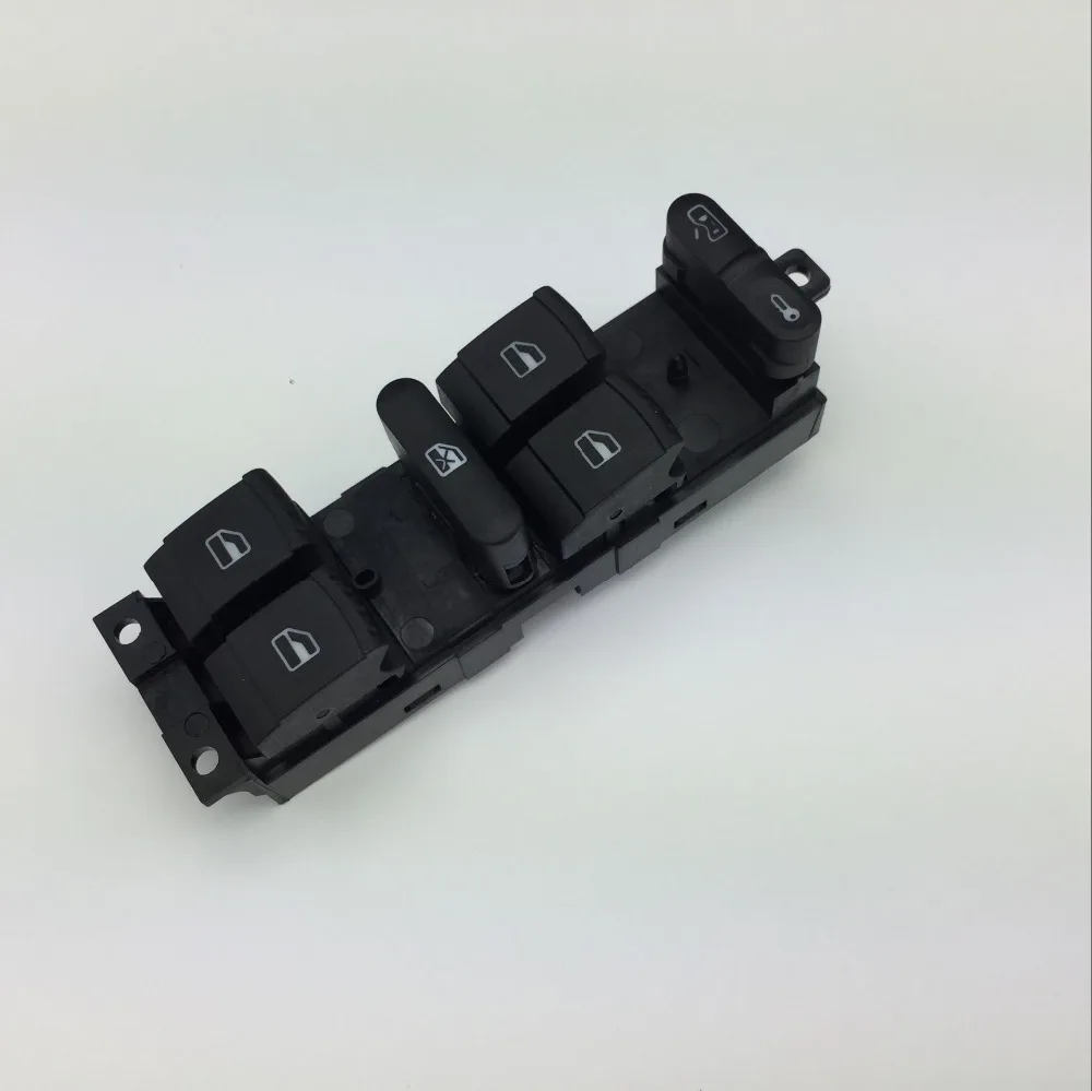 for VW Bora Golf MK4 Passat B5 Left Master Window Switch Driver Side Safe Lock Button 1J4 959 857 D