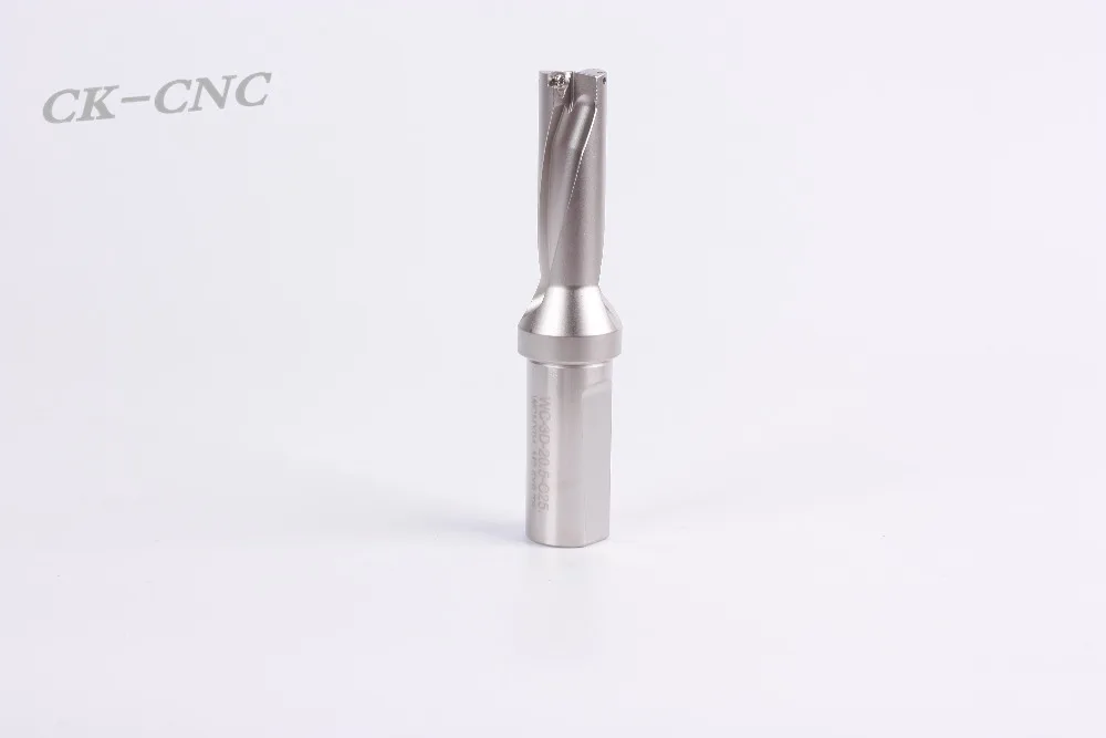 hight quality WC-3D-21  C25  U drill indexable drill CNC TOOL  21mm-3D Machining length=63 for WCMX04  insert