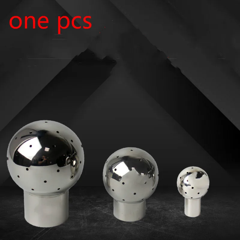 

DN15-DN50 Female Thread 304 Stainless Steel Sanitary Fitting Fix Spray Ball Tank Cleaning Ball