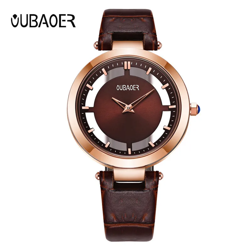 

2019 OUBAOER New Wrist Watch Women Watches Ladies Brand Famous Quartz Watch For Women Female Clock Relogio Feminino Montre Femme