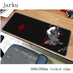 Tokyo Ghoul mousepad gamer 800x300X3MM gaming mouse pad large Beautiful notebook pc accessories laptop padmouse ergonomic mat