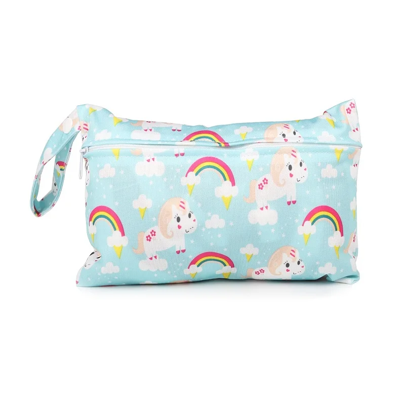 35 pattern NEW Size: 15*22.5CM Wetbags Washable Reusable Cloth diaper Nappies Bags Waterproof Swim Sport Travel Carry bag