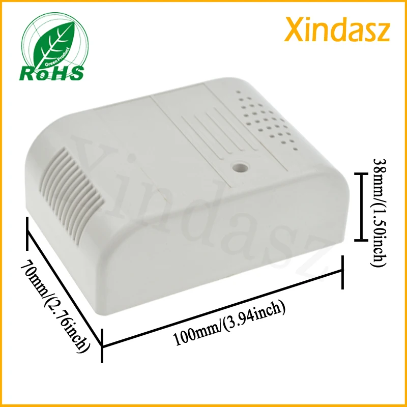(XD0104091)100*70*38 Mm Speciale Elektronische Plastic Shell Plastic Gevallen Shell Rookmelder Sensor Behuizing Rookmelder Shell