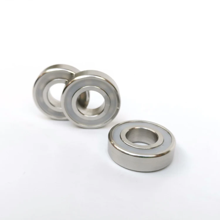 10pcs S6002-2RS stainless steel 316L deep groove ball bearing 15*32*9 mm waterproof  anti-corrosion bearings  6002 -2RS 15x32x9