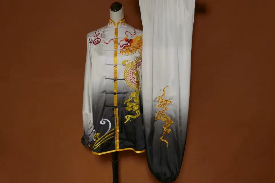 Tailor-Made Wushu Taichi Taiji Clothes Martial Arts Competition Kungfu Traditional Chinese Martial Arts Clothing CCWUSHU