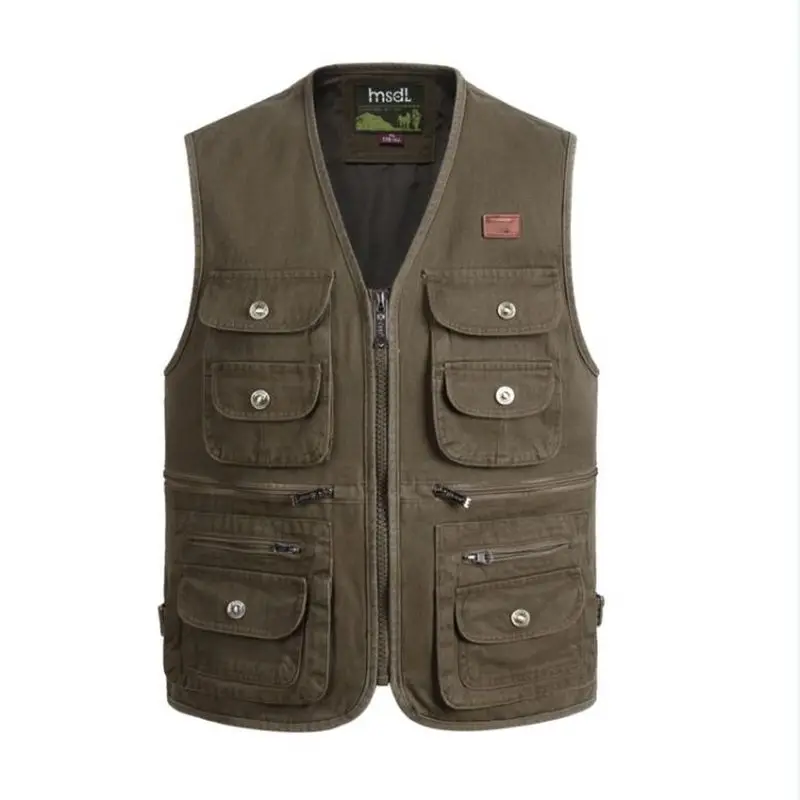 New Summer men Outdoors Travels Vests Mesh Vest  Photographer Vest Shooting Vest with Many Pocket Wholesale size S-4XL