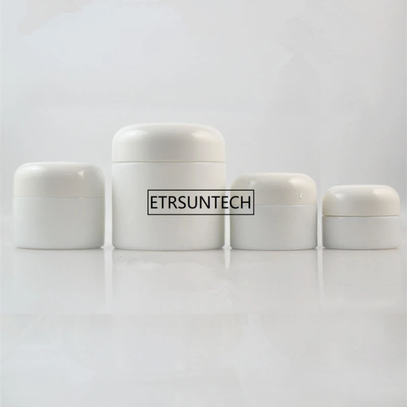 20g 30g 50g white ceramics jade glass cosmetic containers cream jar eye Cream bottle for cosmetic packaging F2099