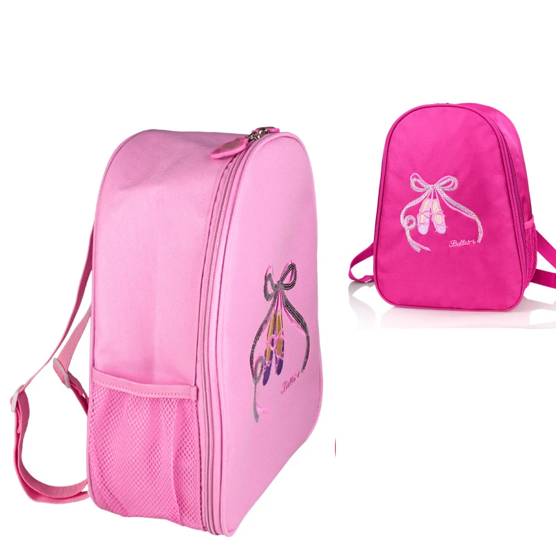 Girls Kids Balle Dance Bag Kawaii Pink Princess Cross Body Bag Cute Ballet Shoulder Bag With Sequin Ballet Shoes