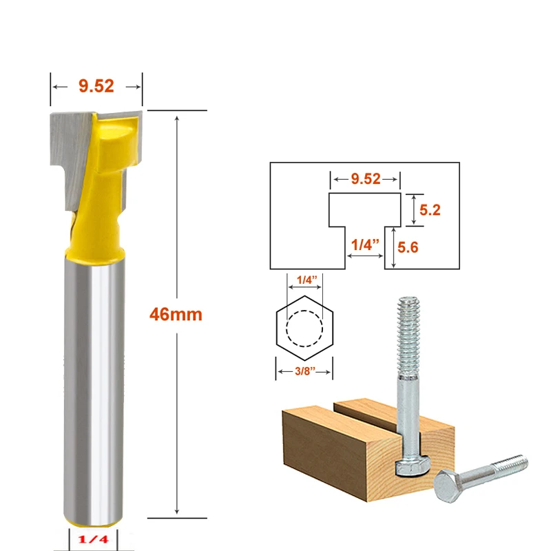 

1/4*3/8 key tools carving CNC engerving woodworking tools router bits