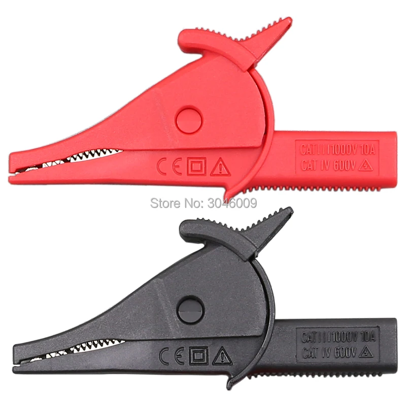 UNI-T UT-C04A Straight-hole Alligator Clip for UT231, UT233, UT531, UT532, UT533, UT502A, UT595, UT805A, UT241, UT243, etc.