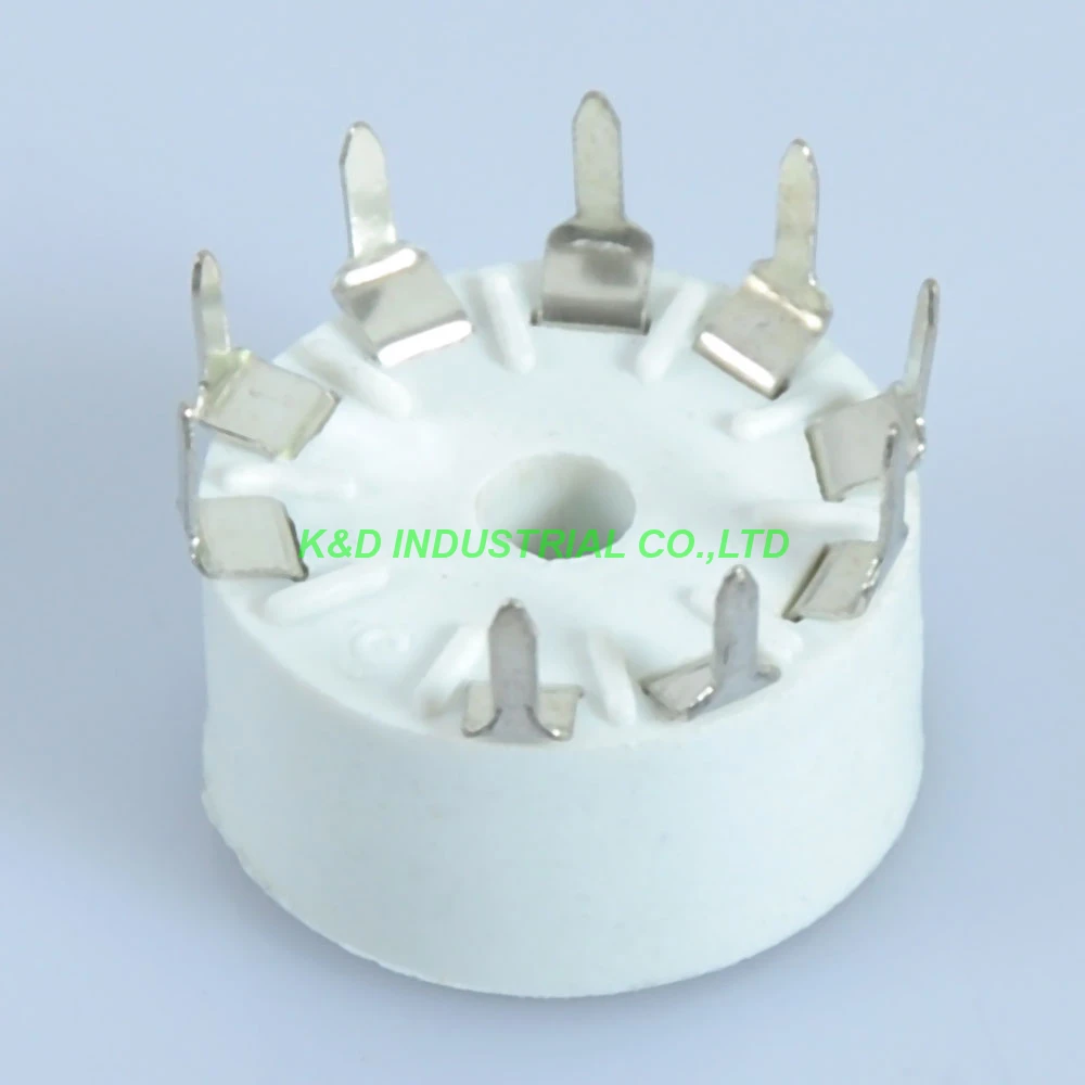 5 stücke Kunststoff rohr buchse 9-polige Leiterplatte halterung b9a Basis 12 ax7 6 dj8 ecc82 b329 für Röhren verstärker