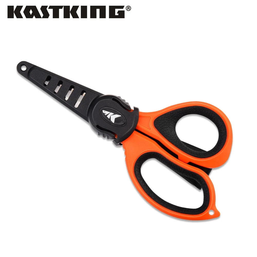 Kastking 3cr13 japonês 420 aço inoxidável trançado linha de pesca tesoura cortador clipper multifuncional alicate ferramenta pesca