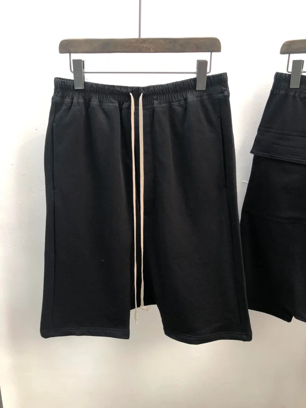 Owen Seak-pantalones de chándal holgados para hombre y mujer, pantalón corto informal de algodón, estilo gótico, color negro, talla XL