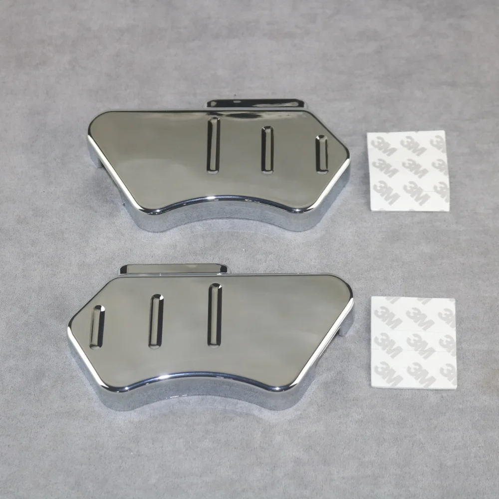 Motorcycle Front Caliper Covers For HONDA VTX1800 2002 2003 2004 2005 2006 2007 2008 ABS Plastic Chrome