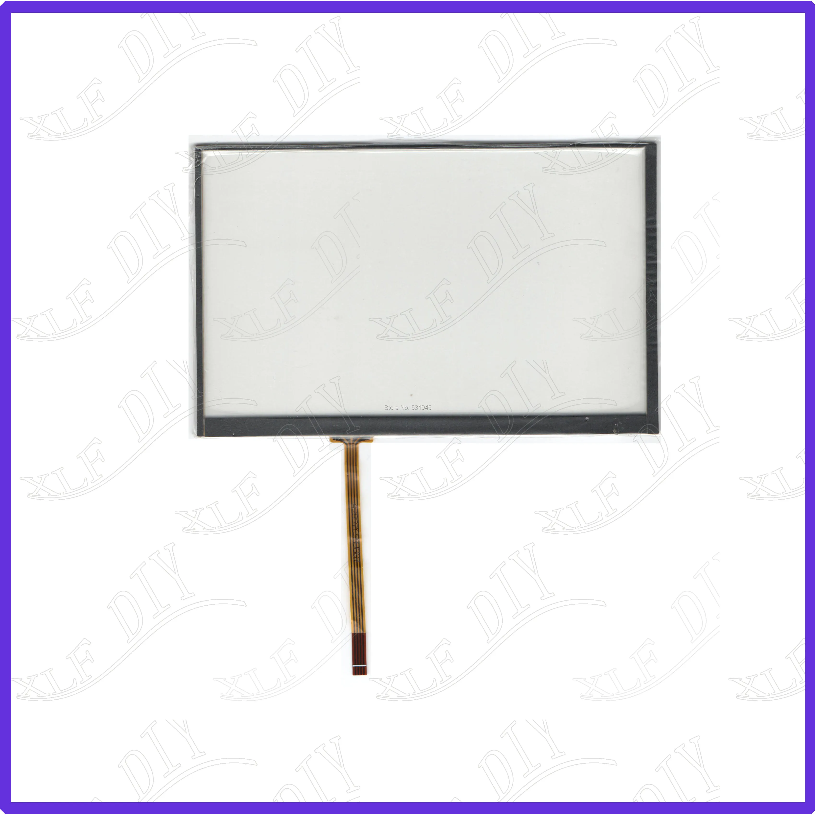 

ZhiYuSun AI2837 7inch Touch Screen glass 4 lines resistive touch panel SCREEN sensor