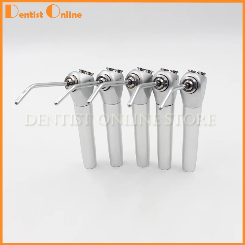 

5PCS Dental Unit Triple Three 3 Way Syringe Straight Air Water With Nozzles Tips All Syringe Tips Can Be Fully Autoclavable