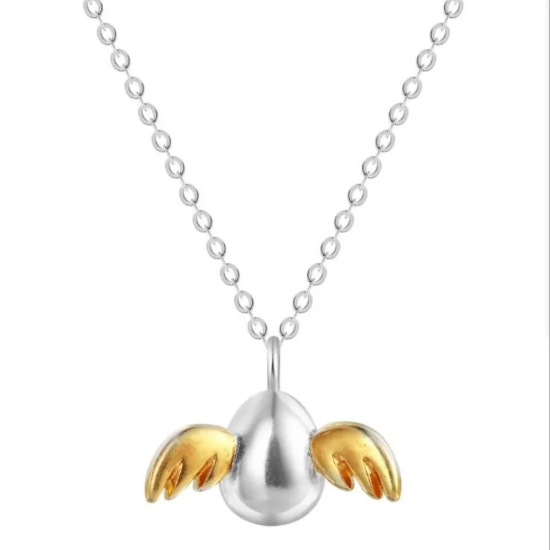 New Fashion Wholesale Creative Exquisite 925 Sterling Silver Jewelry Angel Egg Popular Female Pendant Necklaces  XL083