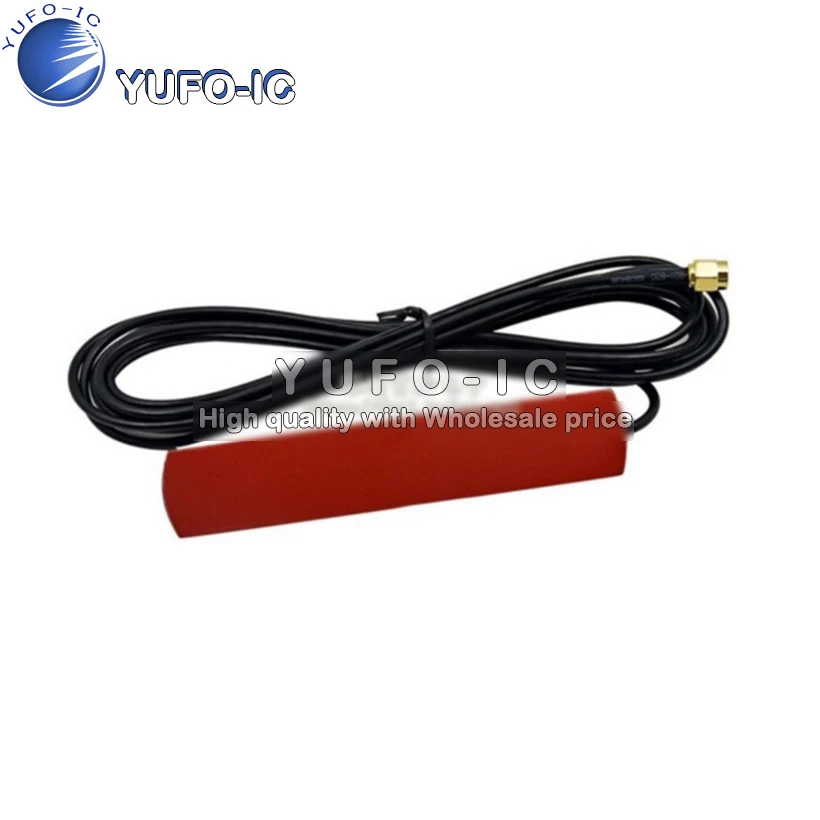 GPRS Antenna GSM Antenna SMA Straight Head Patch 900mhz-1800mhz 3m Omnidirectional Antenna 0.09-x