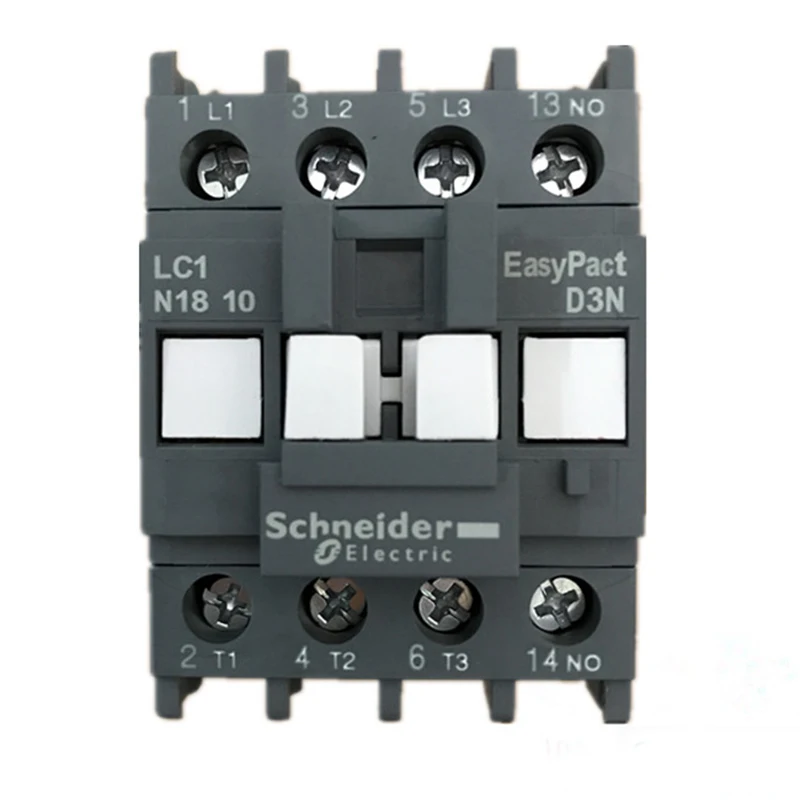 100% New Original Schneider Electric LC1-E EasyPact TVS Series Voltage 220V Contactors 18A LC1E1810M5N Updated To LC1N1810M5N