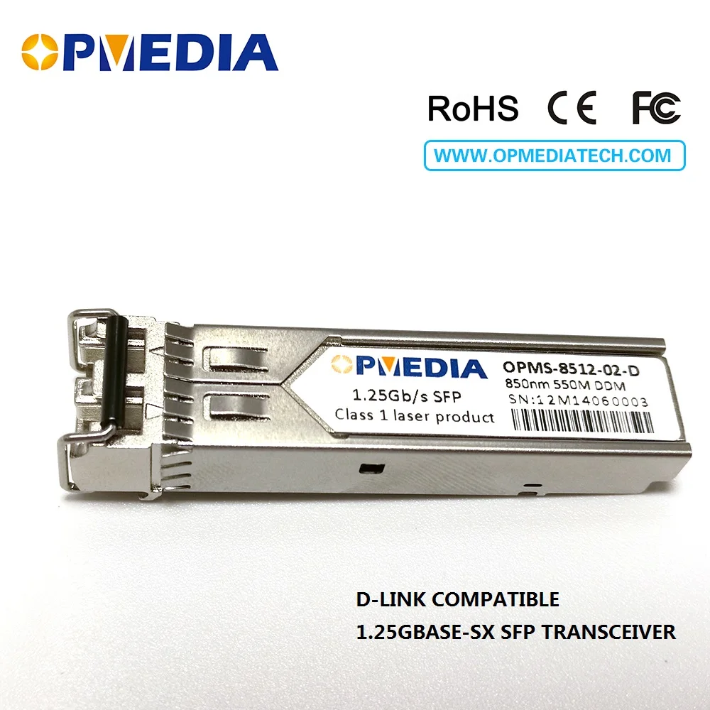 

For D-Link ,1000BASE-SX,1.25G SFP transceiver,850nm 550m, optical module,duplex LC connector,MMF,DDM,GLC-SX-MM,free shipping!