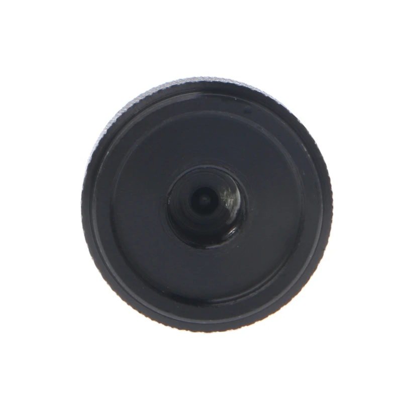 0.24 \ "DiaอลูมิเนียมสีดำหมุนควบคุมลูกบิดPotentiometer 20มม.X 16มม.LW