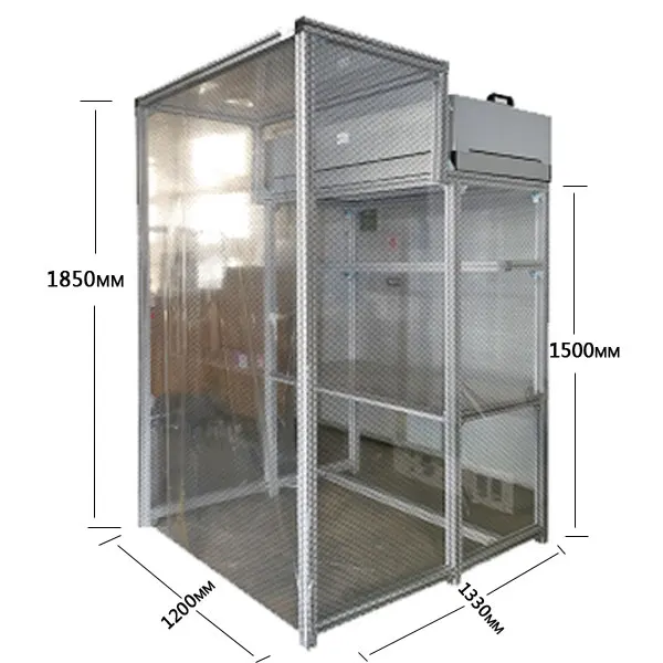 Big Size 208 Dis-mountable Cleaning Room Dust-free Working Room Bench Table Refurbish LCD For Broken Phone Repair Refurbishing