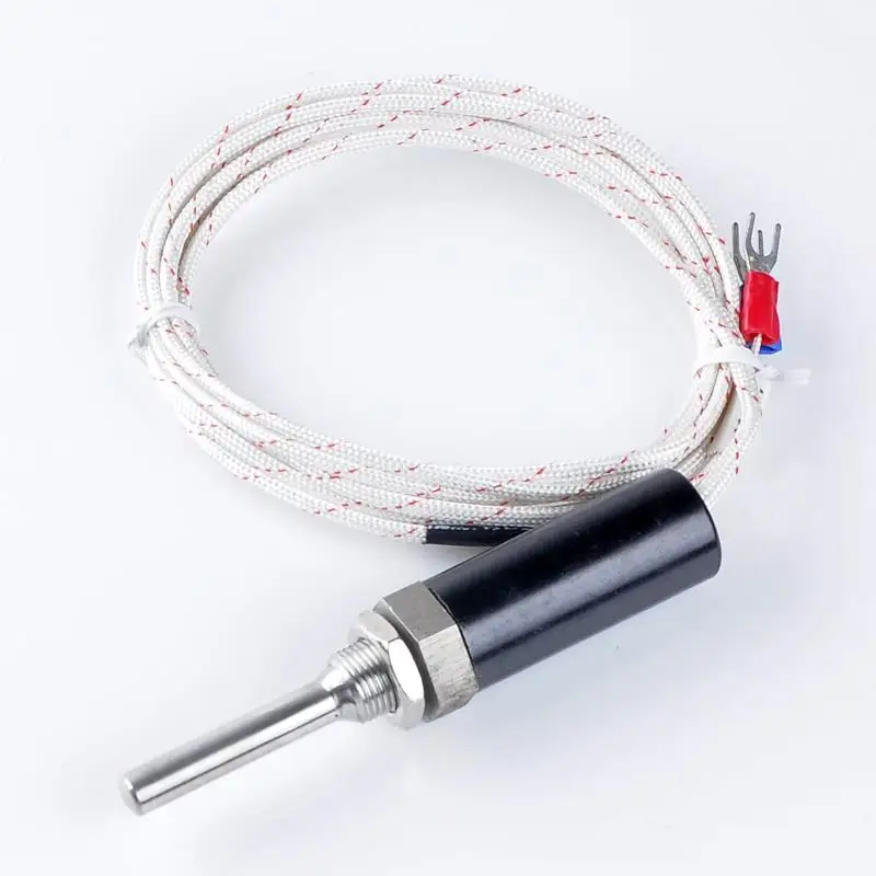 2m K-Type Thermocouple Thermometer Probe  WRNT-03 M12*1.5