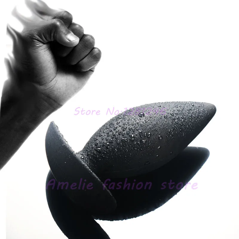 Large Size Silicone Anal Plug Butt Plug Anal Dilator Erotic Toys Adult Sex Toys For Men And Women Gay Anal Big Size Sex products