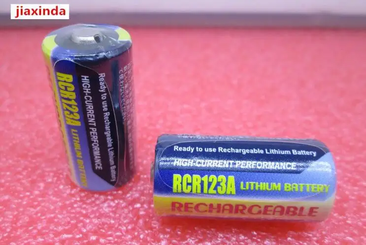 جديد CR123A RCR123A CR123 3 فولت 500 مللي أمبير بطارية ليثيوم كاميرا رقمية قابلة للشحن بطاريات ليثيوم أيون