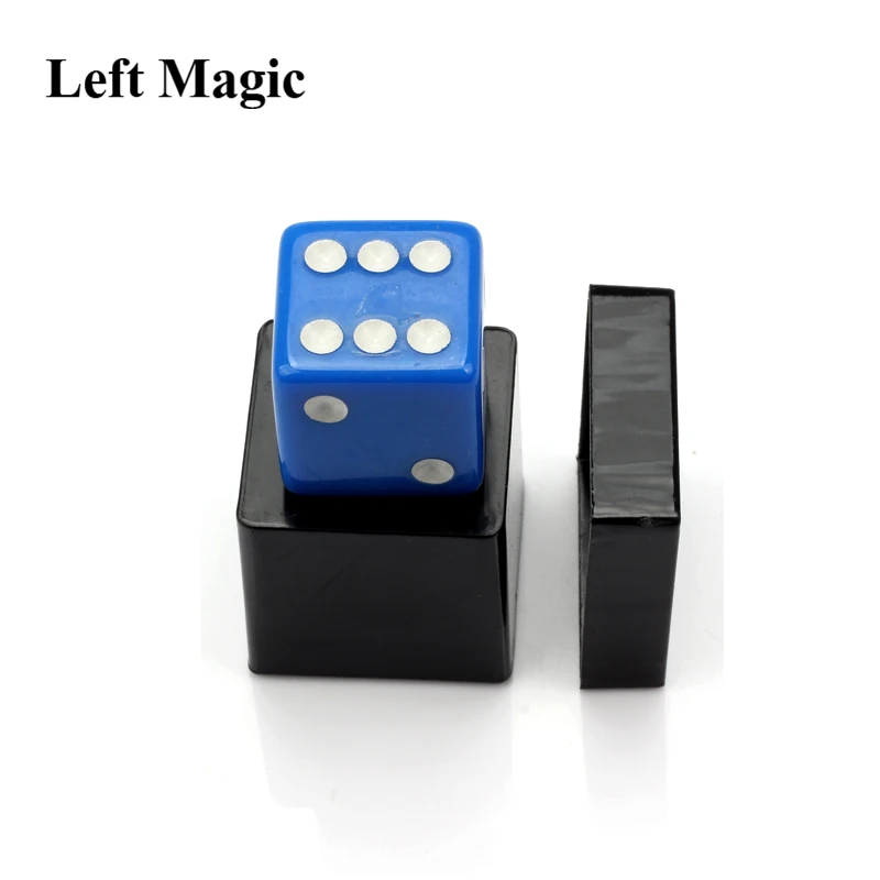 1 Set Perspective Eye Distinguish Color Through Sound Dice Magic Trick Close Up Stage Props Magician Magic Mentalism Easy To